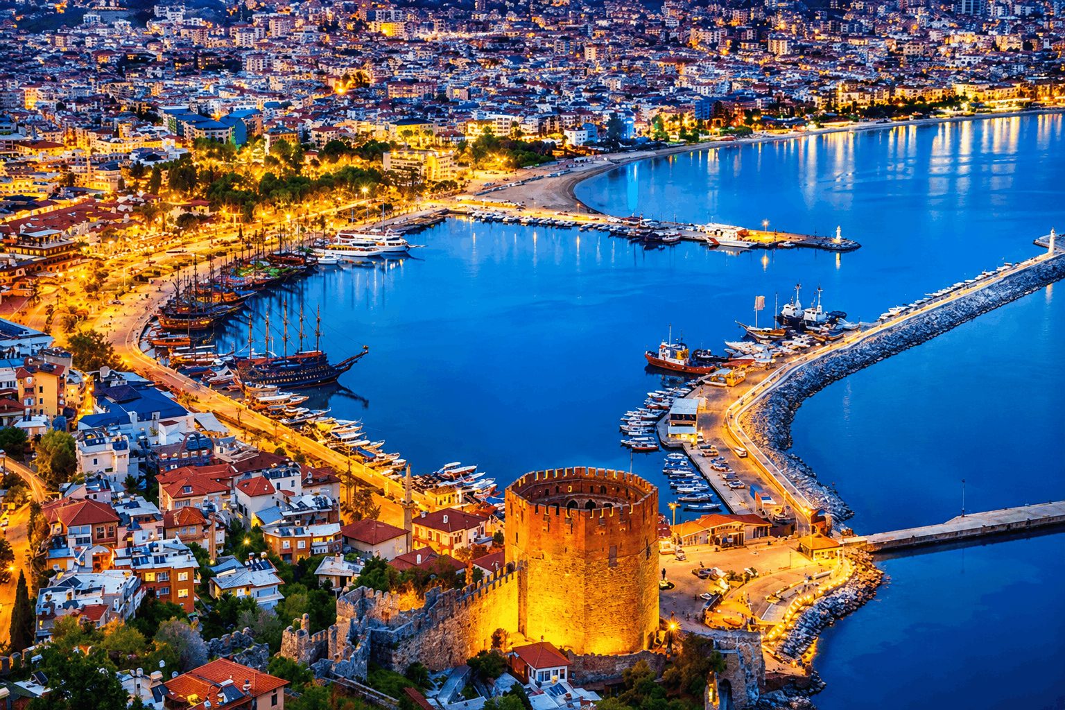 Alanya City Tour – Castle & Cave Experience with Optional Cable Car