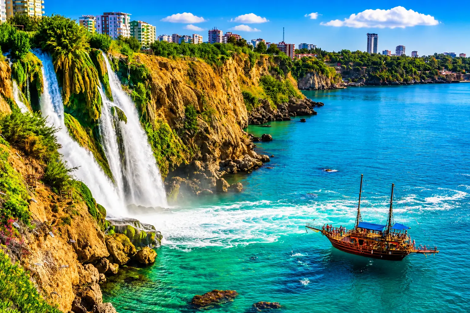 Antalya City Tour from Side – Boat Tour Included & Optional Cable Car thumbnail