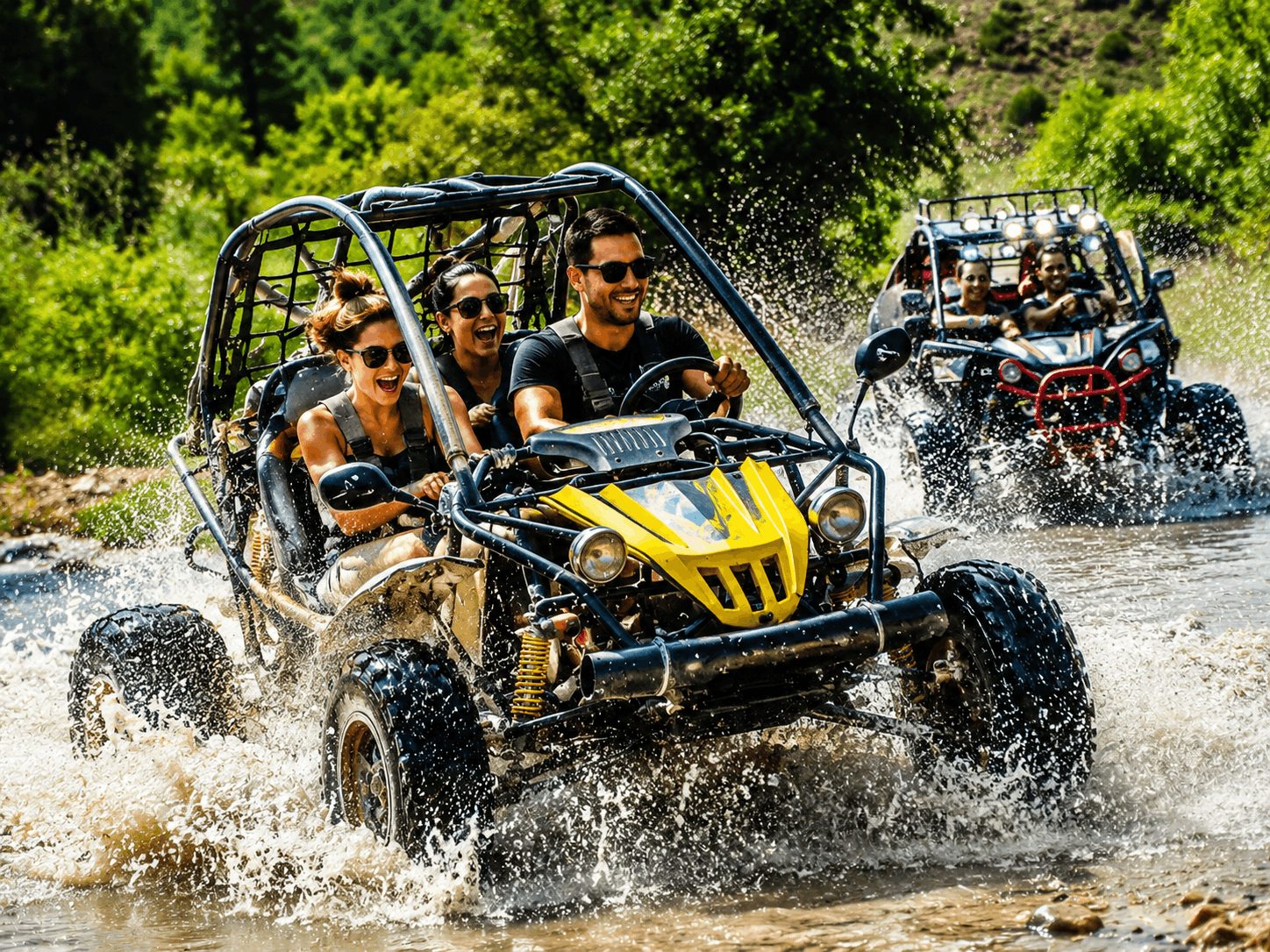 Family Buggy Safari in Alanya: Off-Road Adventure in 2- or 4-Seater Buggies