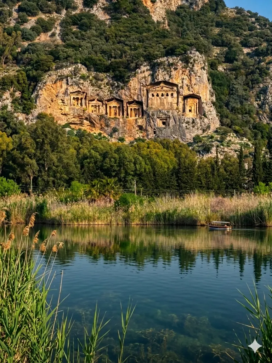 Dalyan, Kaunos & Transfer from Marmaris