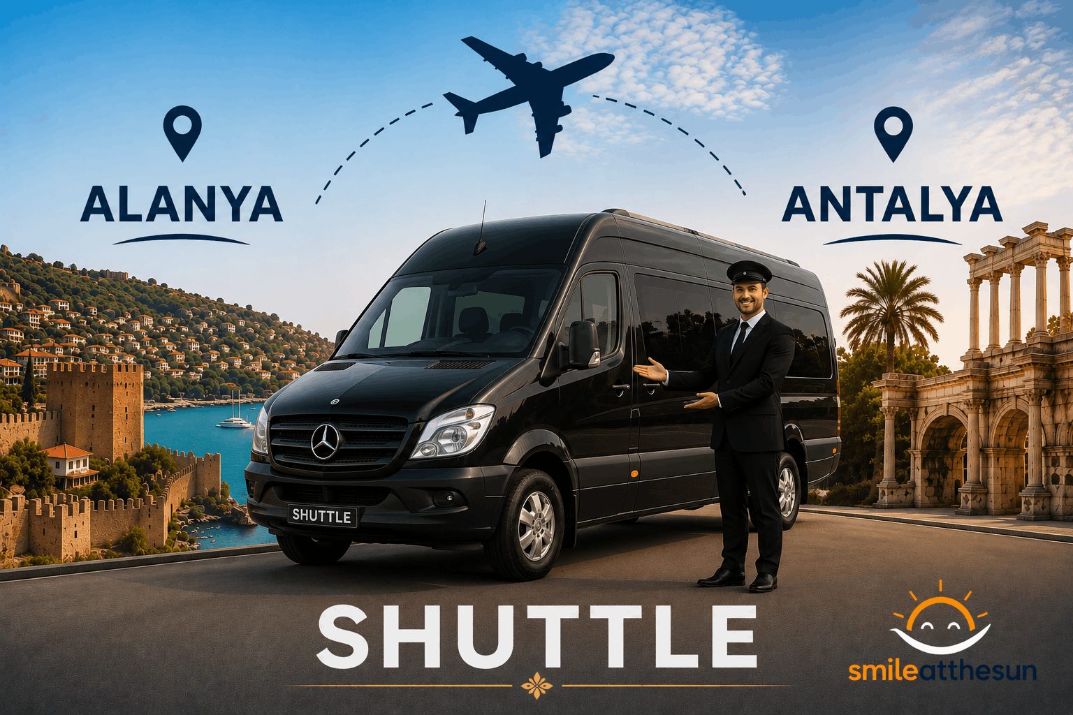 Antalya Airport Shuttle Transfer from Alanya 