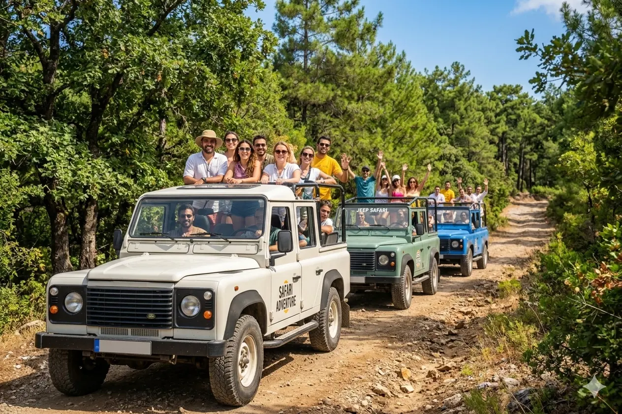 Akyaka Jeep Safari From Marmaris | Off-Road Adventure, Forests & Akyaka Village Tour thumbnail